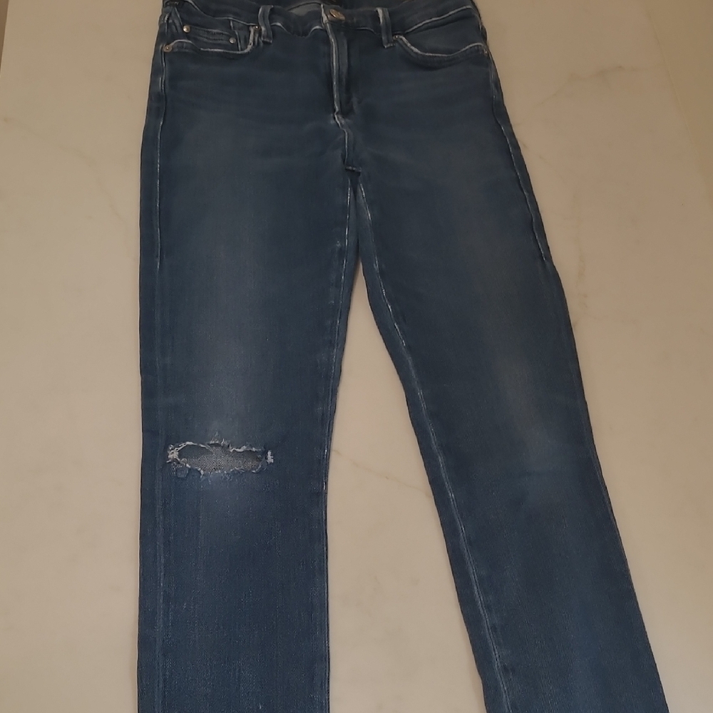 Citizens Of Humanity Distressed Blue Jeans